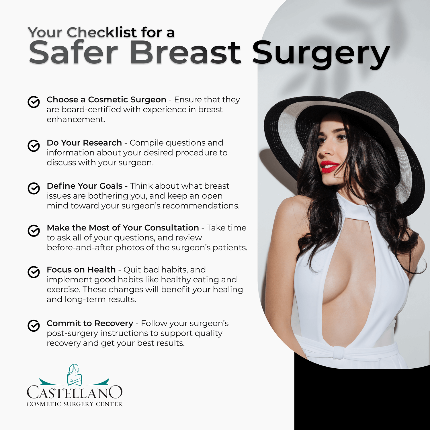 Your Checklist for a Safer Breast Surgery